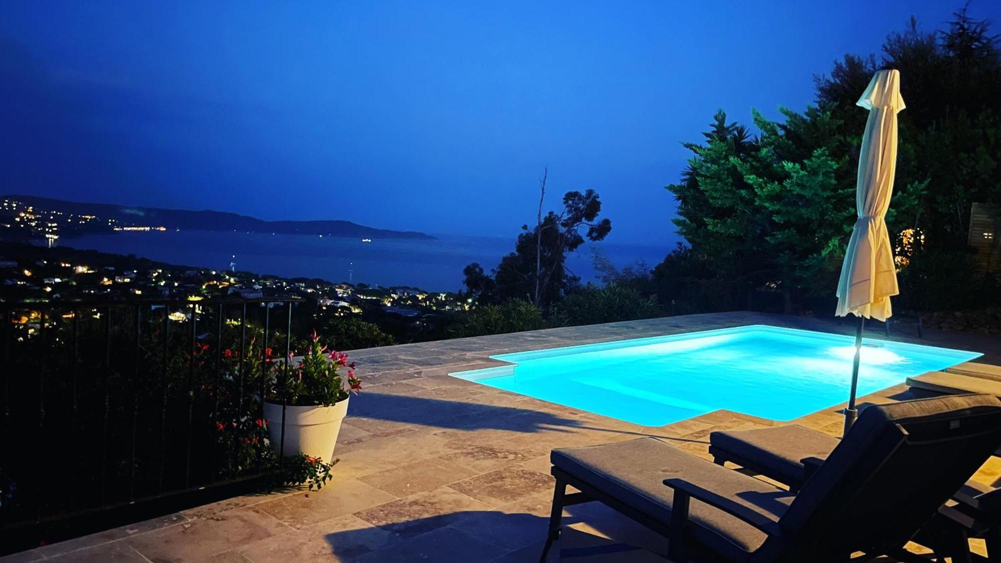 Villa Cacharelle Vue Mer Piscine Cavalaire-sur-Mer Exteriér fotografie