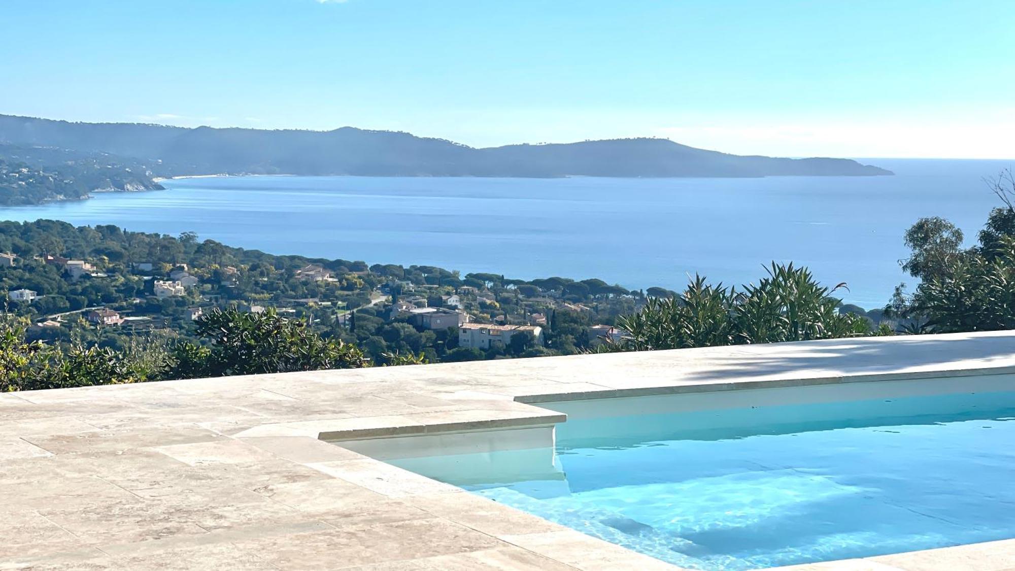 Villa Cacharelle Vue Mer Piscine Cavalaire-sur-Mer Exteriér fotografie