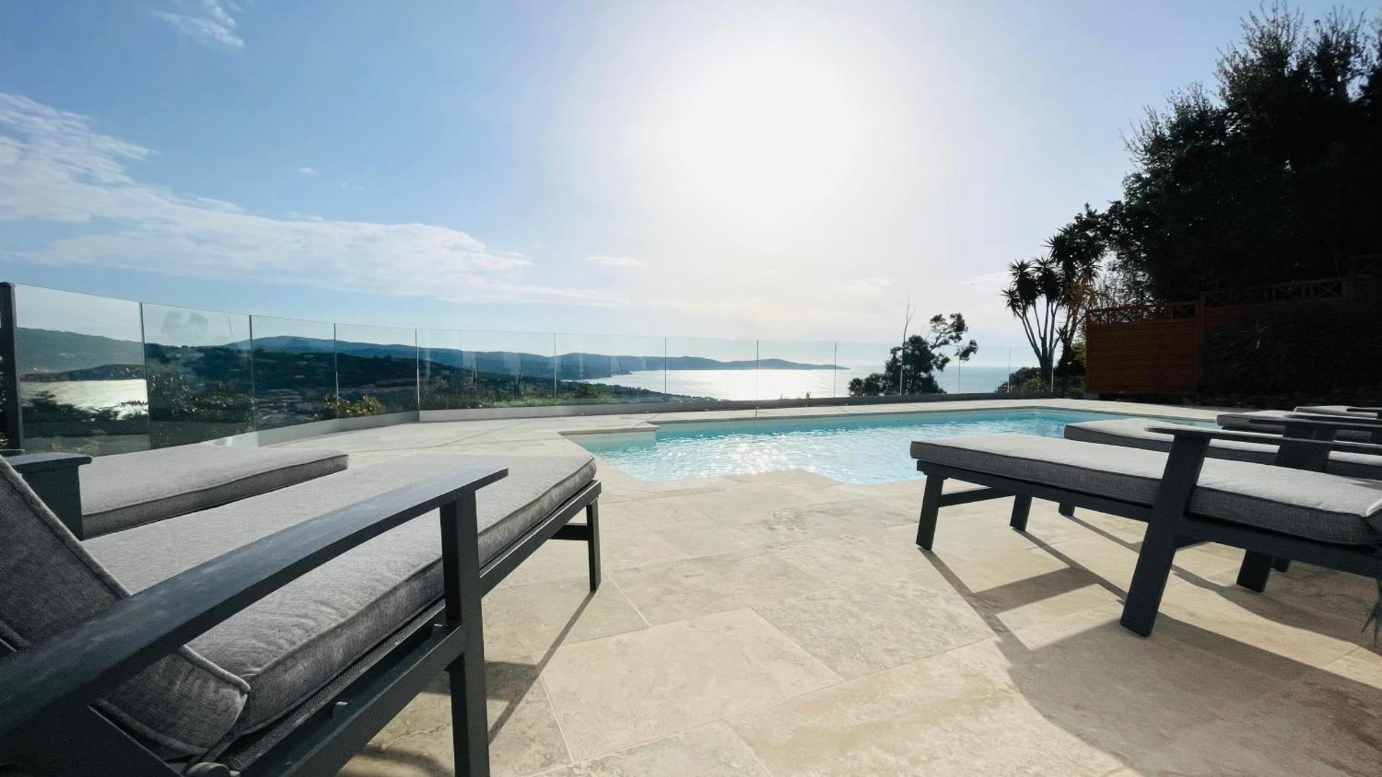 Villa Cacharelle Vue Mer Piscine Cavalaire-sur-Mer Exteriér fotografie