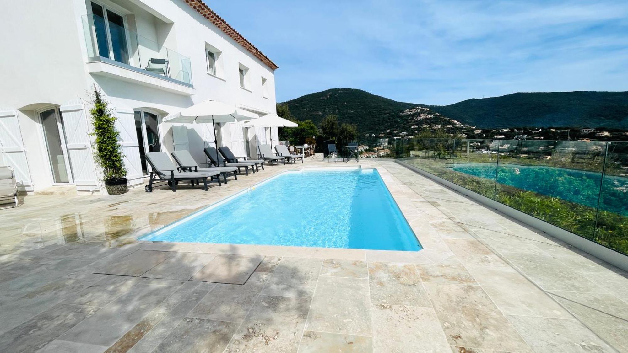 Villa Cacharelle Vue Mer Piscine Cavalaire-sur-Mer Exteriér fotografie