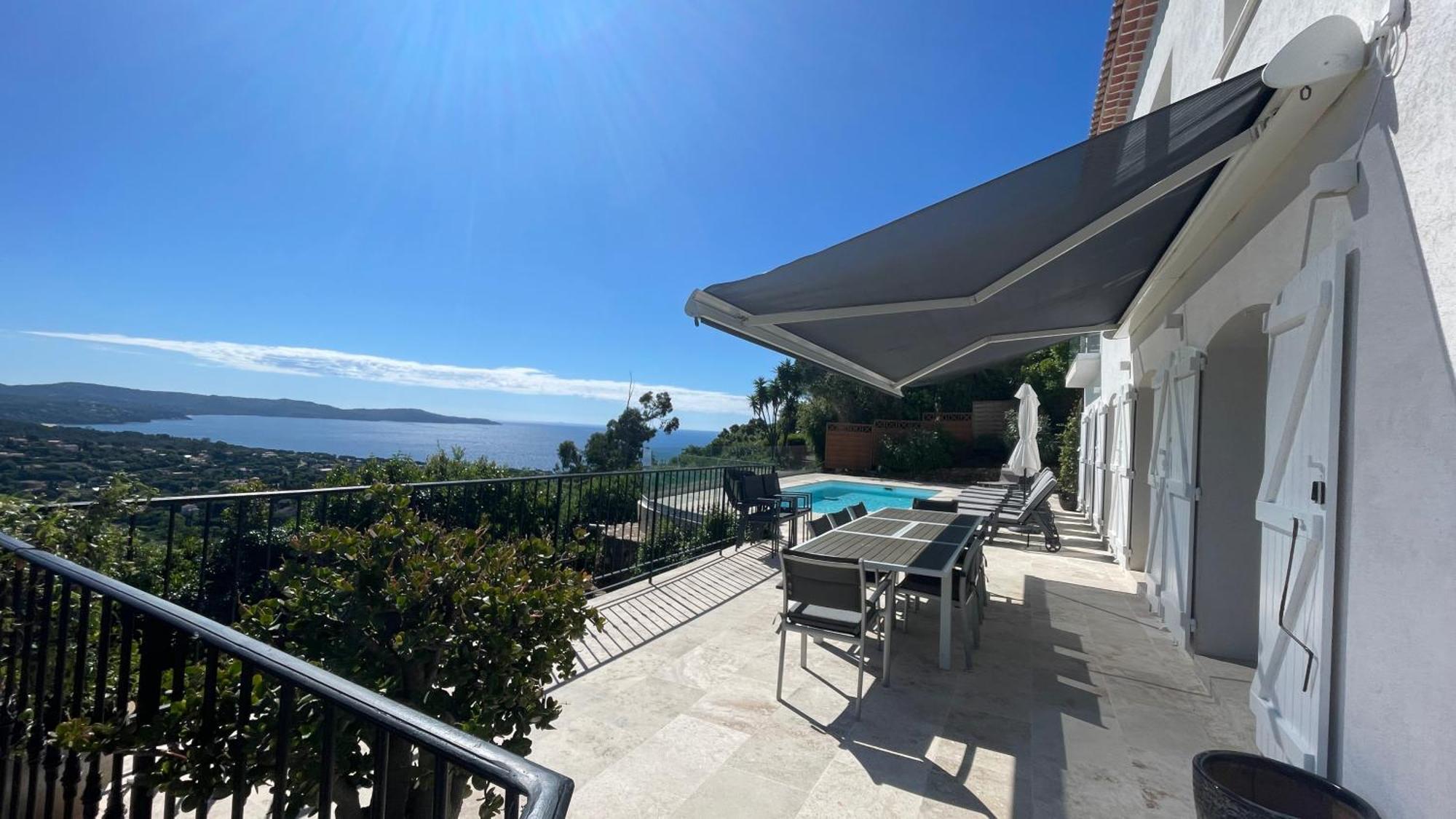 Villa Cacharelle Vue Mer Piscine Cavalaire-sur-Mer Exteriér fotografie